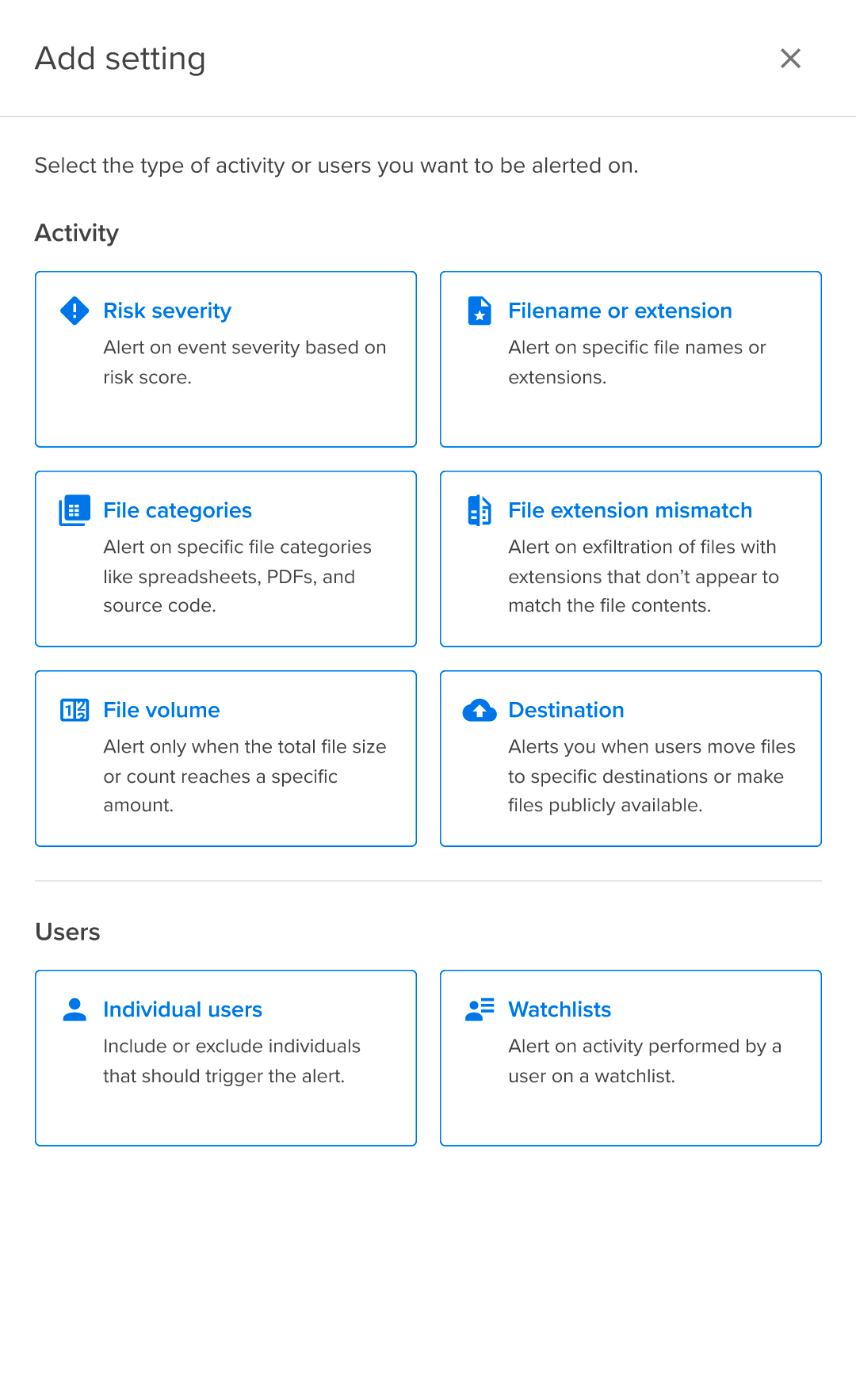 Rule builder walkthrough video